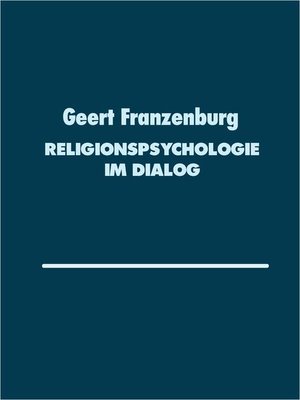 cover image of Religionspsychologie im Dialog